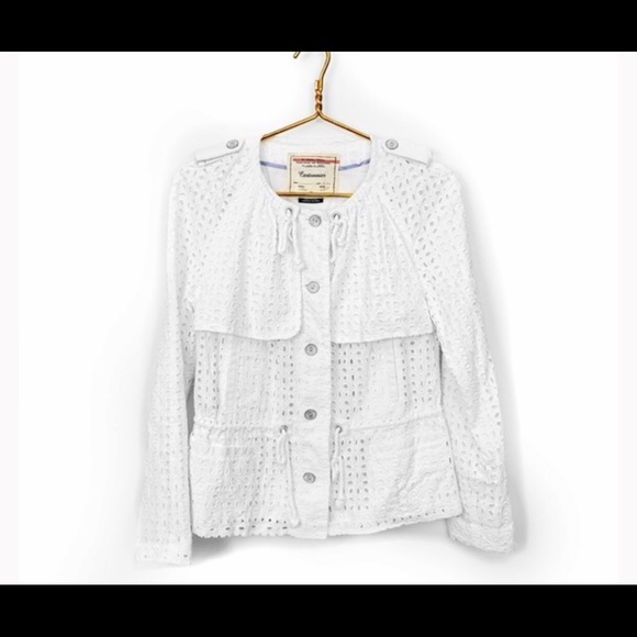 Anthropologie Jackets & Blazers - ANTHROPOLOGIE CARTONNIER EYELET DRAWSTRING JACKET